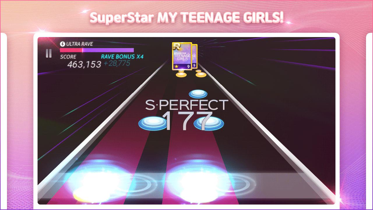 SuperStar TEENAGE GIRLS_截图_3