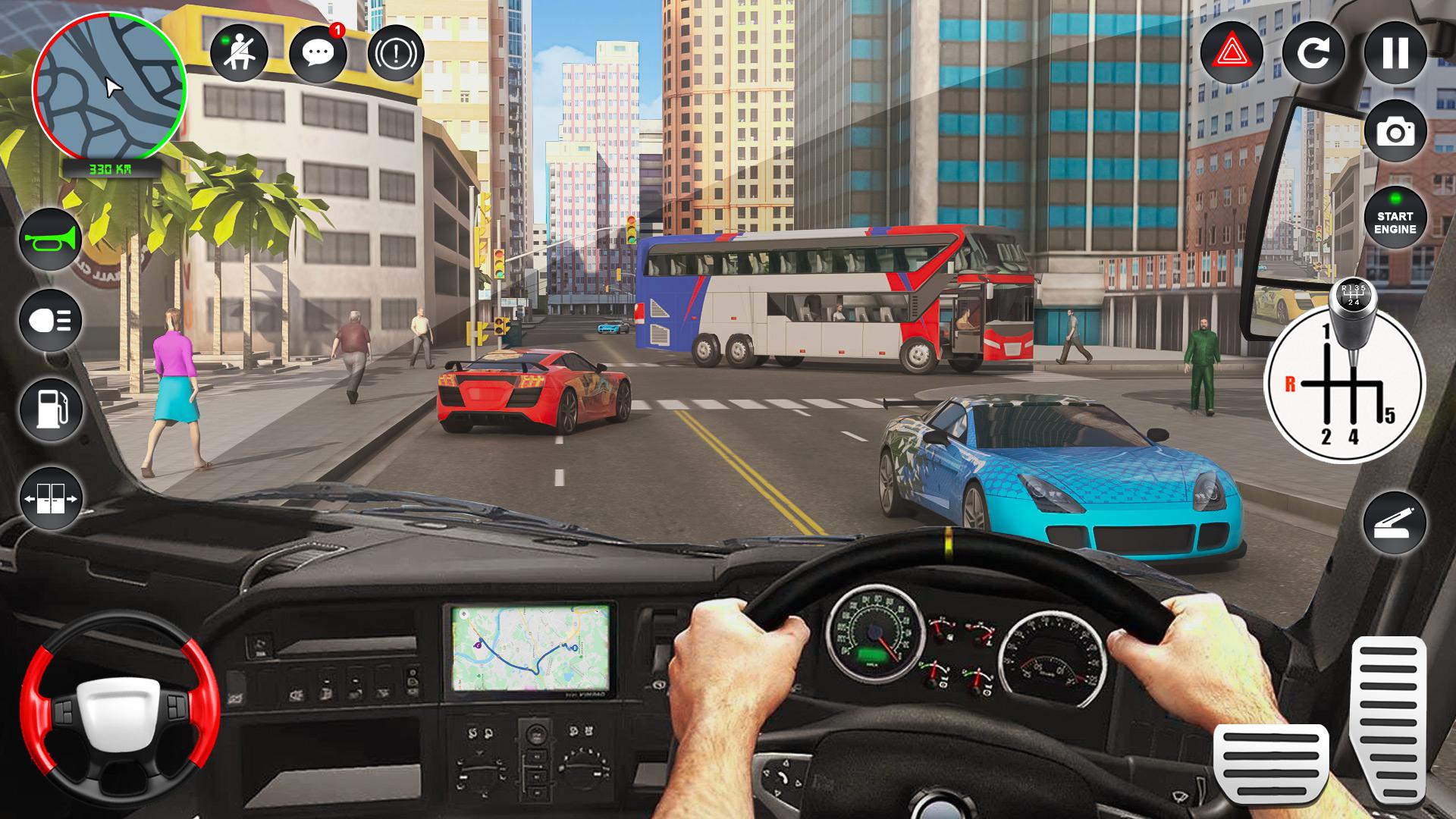 Bus Simulator : 3D Bus Games_截图_3