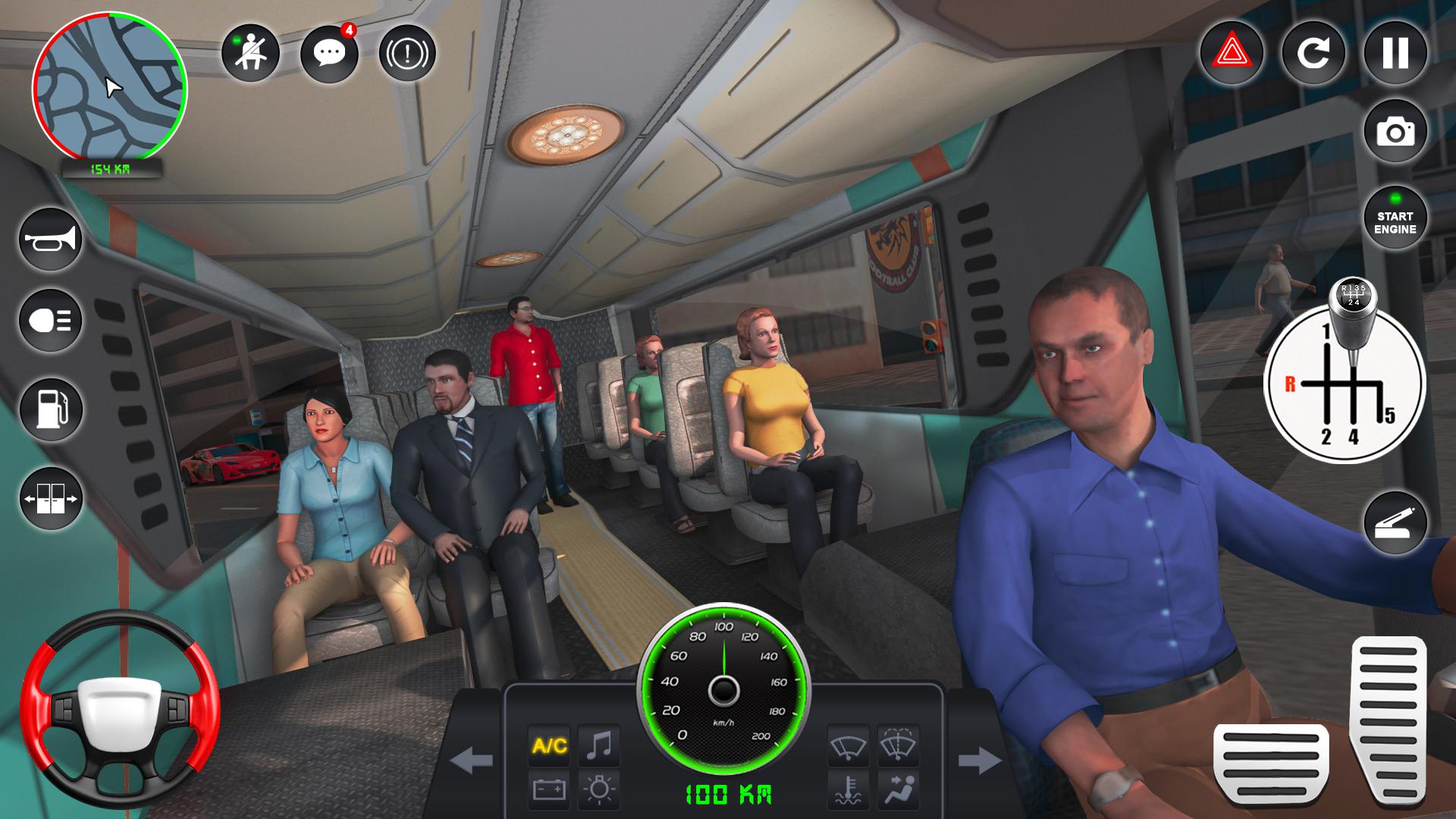 Bus Simulator : 3D Bus Games_截图_4
