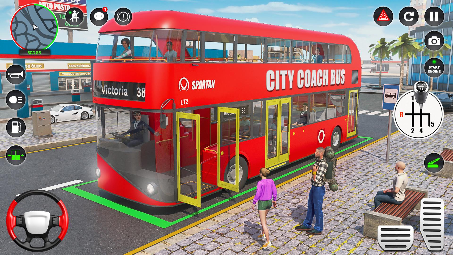Bus Simulator : 3D Bus Games_截图_5