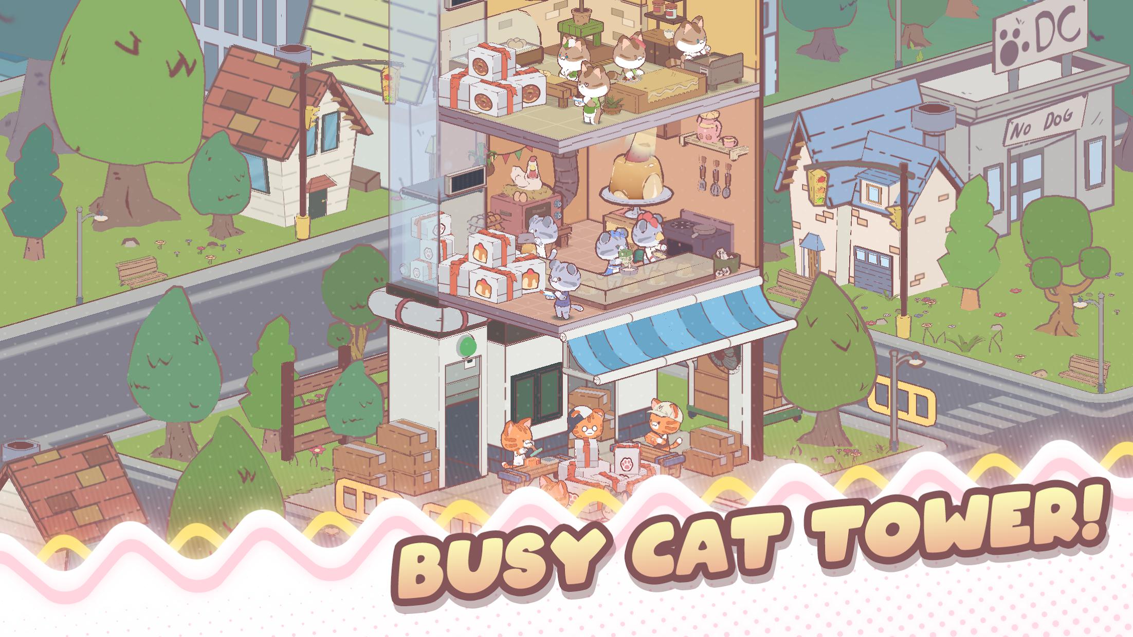 My Cat Tower : Idle Tycoon_游戏简介_图4