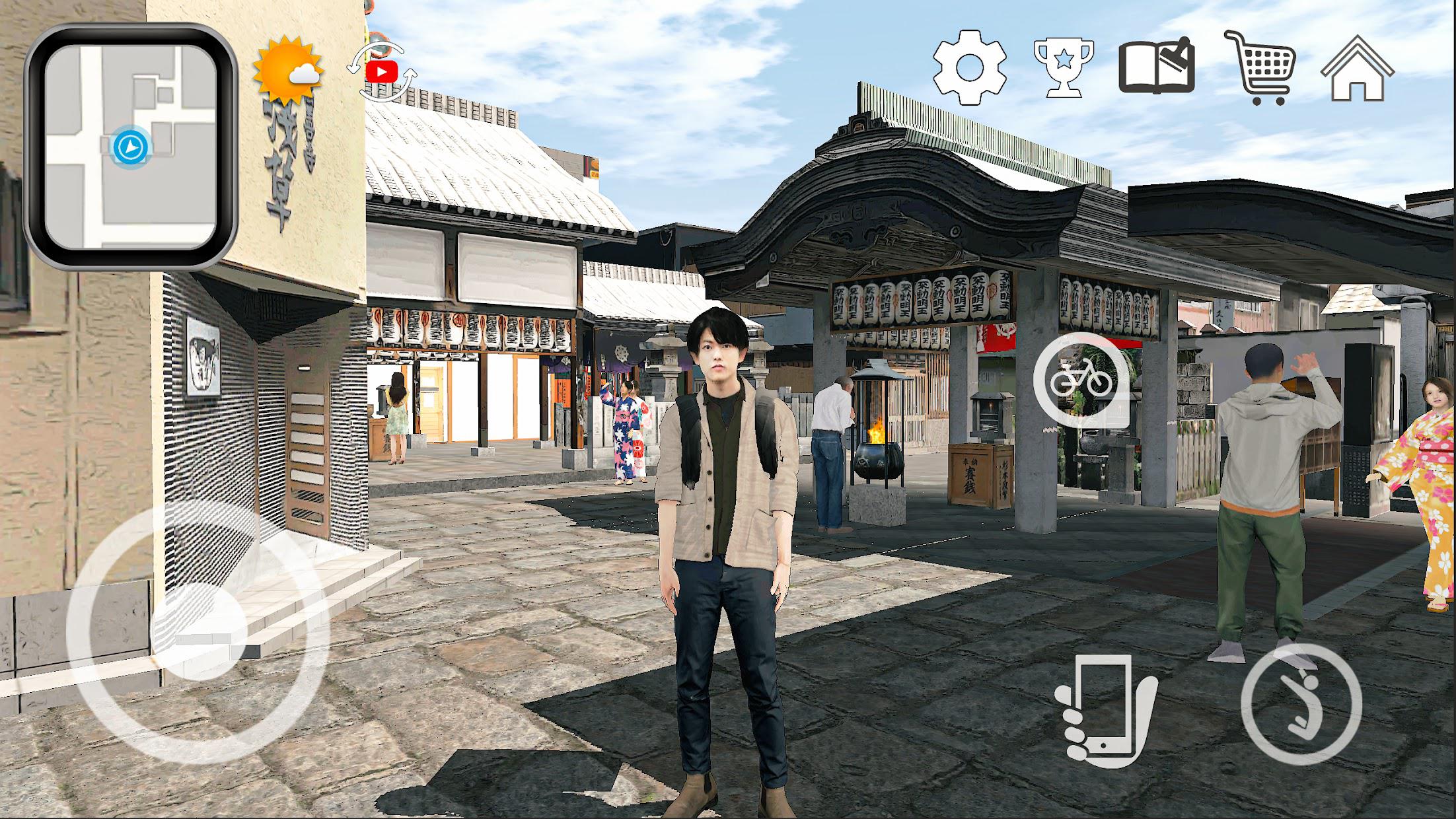 大阪外送员模拟器-日本虚拟旅游 3D_游戏简介_图2