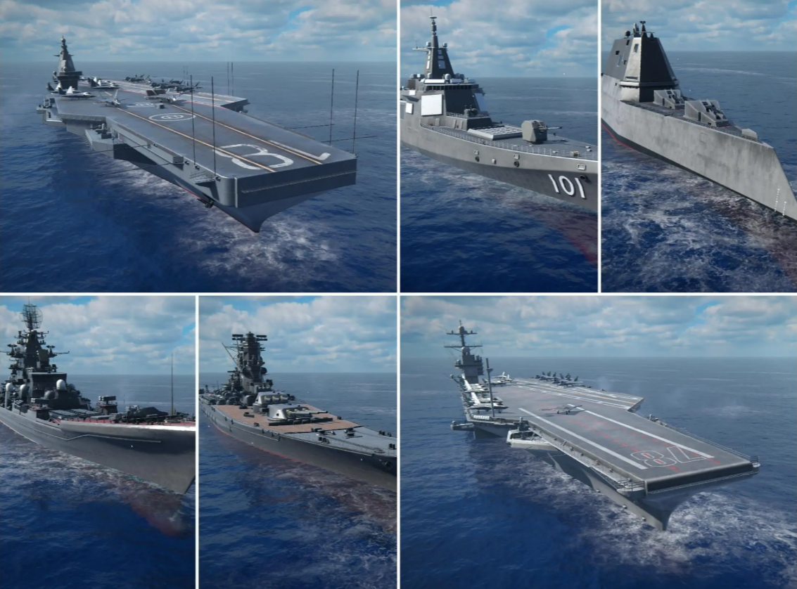 现代战舰：在线海战图鉴大全：3级船 图片1
