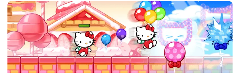 跑跑姜饼人：王国Hello Kitty 图片1