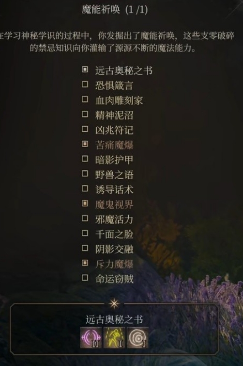 博德之门3邪术师加点 图片13