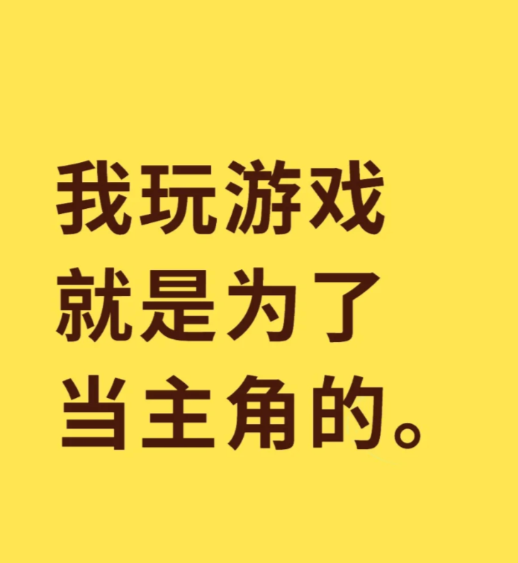 我玩游戏就是为了当主角的_图1