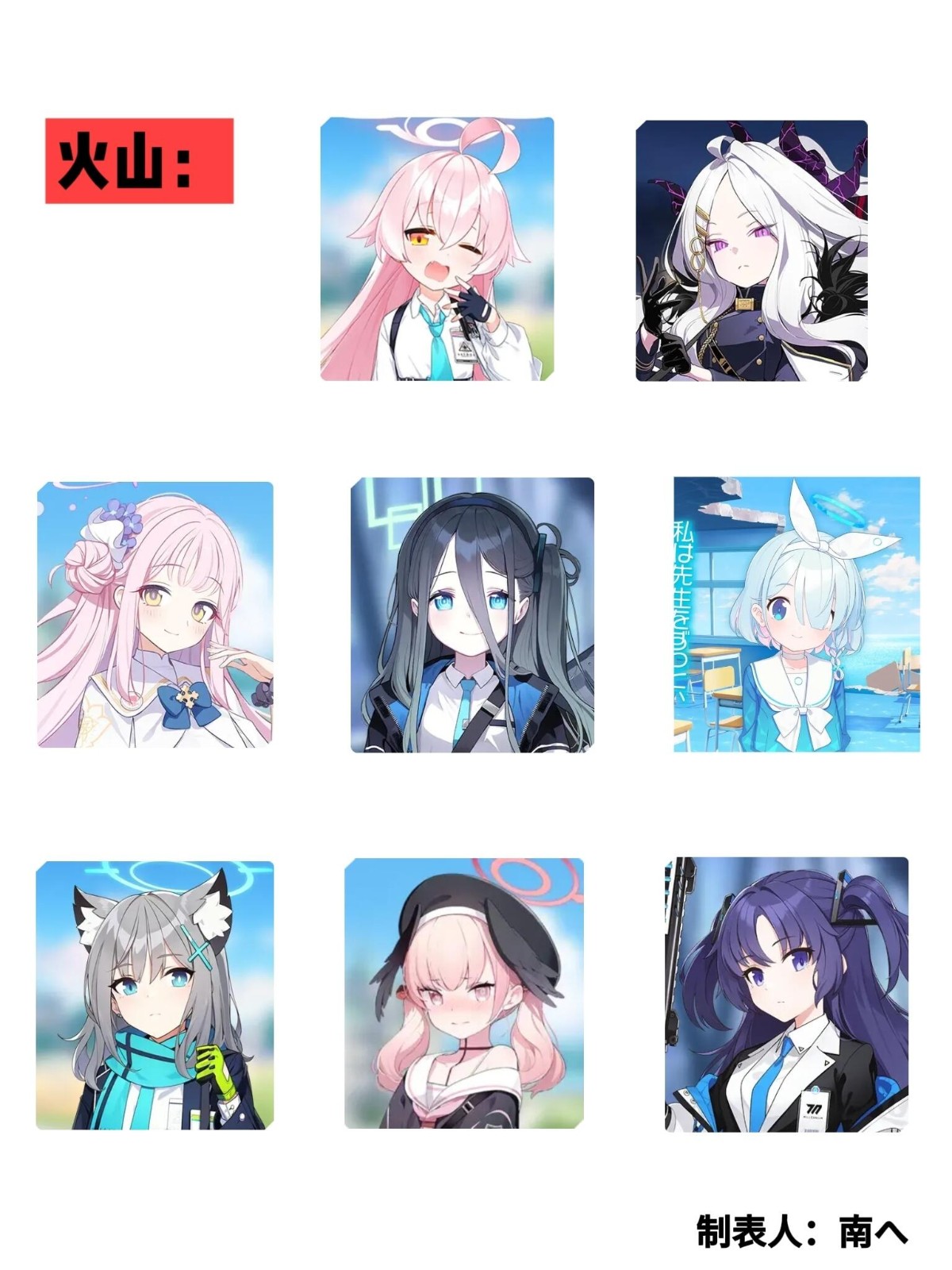 蔚蓝档案全角色热度排行_图3