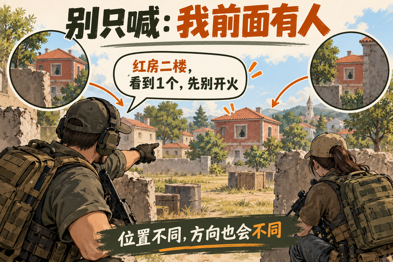 回坑组队别只喊“前面有人”:先把同一个目标说清楚