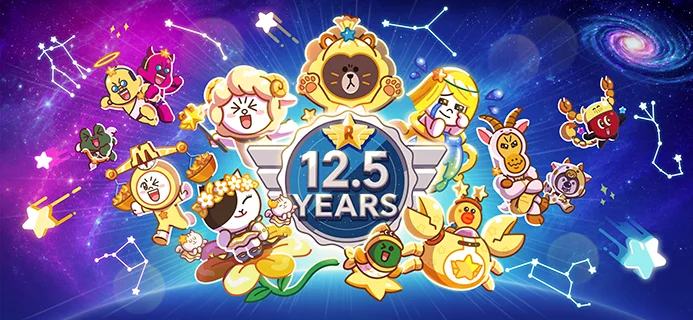 《LINE银河特攻队》欢庆12.5周年推出纪念Ranger及装备免费扭蛋第2回『阵营对抗战』开跑