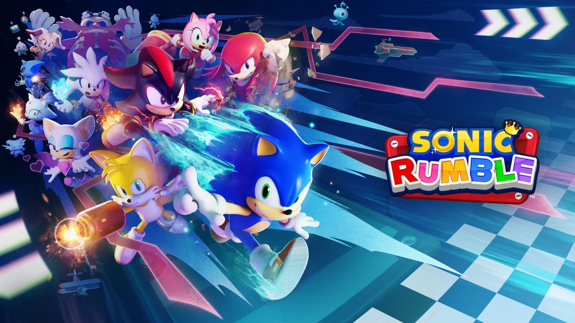 《Sonic Rumble》x《索尼克赛车交叉世界》联动活动开跑中