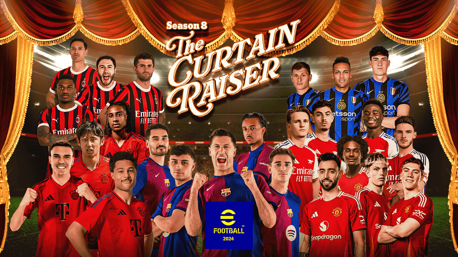 《实况足球2024》赛季8“The Curtain Raiser”