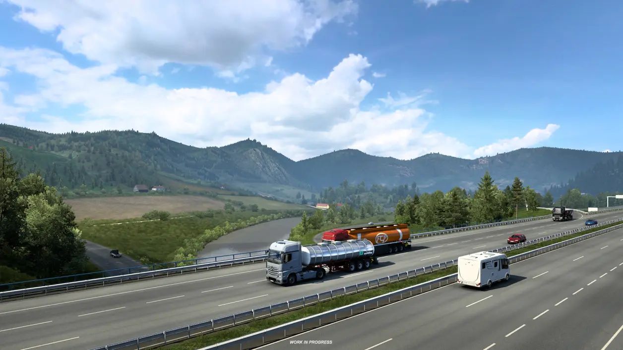 类似《欧洲卡车模拟2》的卡车模拟手游之旅：庞然巨物、惊险刺激，激发您内心的卡车狂热！