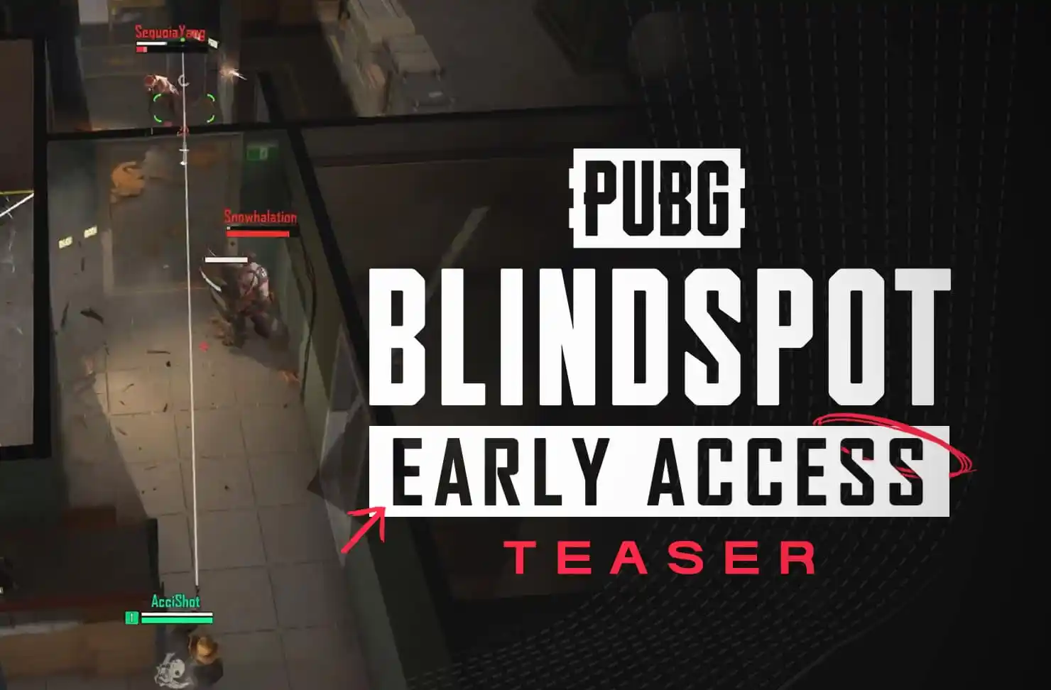 PUBG盲点(PUBG:BLINDSPOT)将于2月5日登陆Steam PCP平台抢先体验