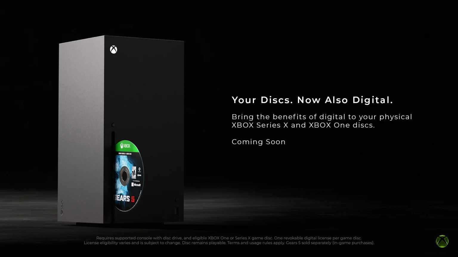 Xbox推出实体光碟游戏 转数位版游戏授权功能支援XPA跨平台游玩和云端游玩