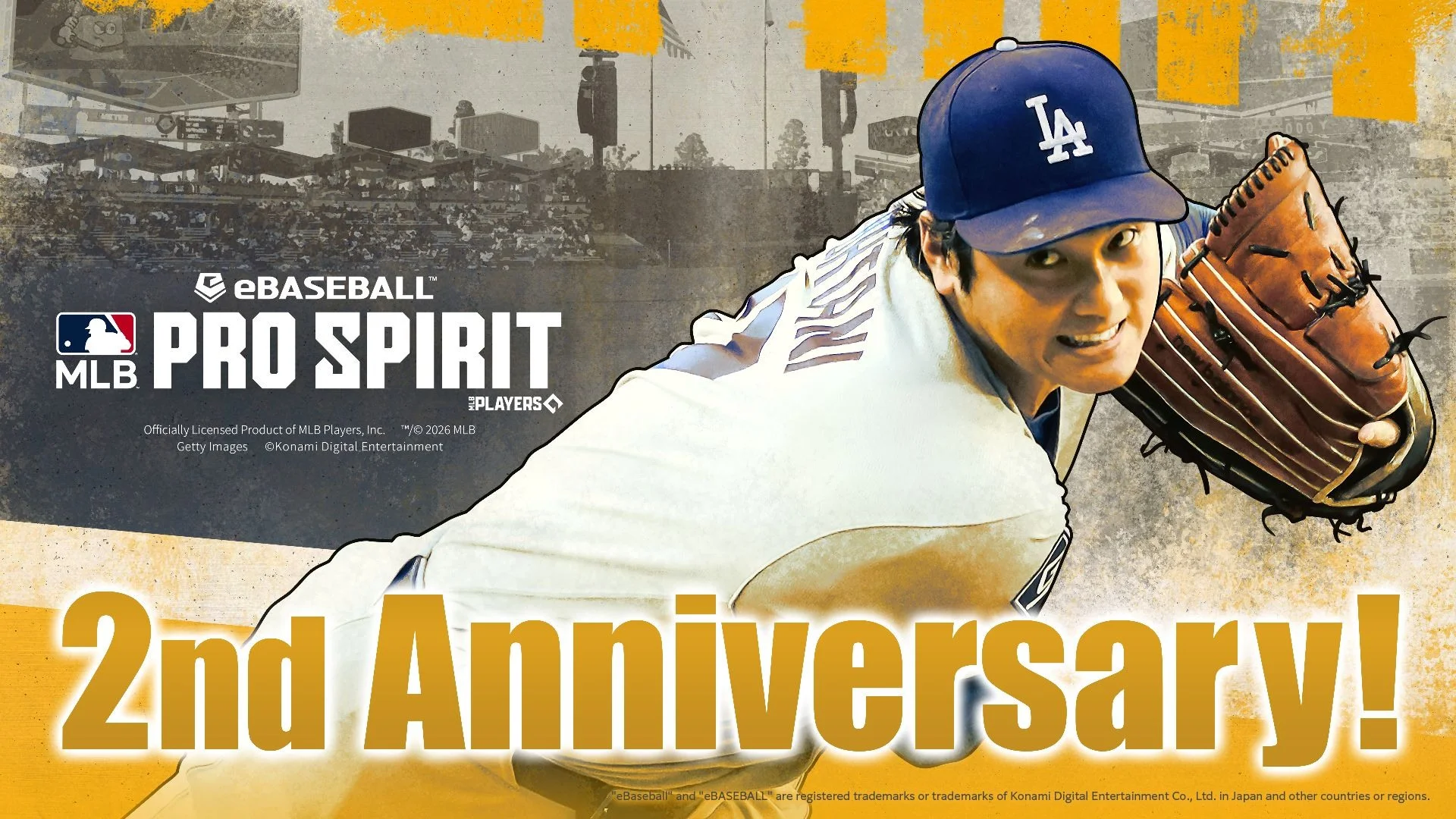 《MLB PRO SPIRIT》10月14日起举行欢庆2周年纪念活动「封面运动员：大谷翔平」登场
