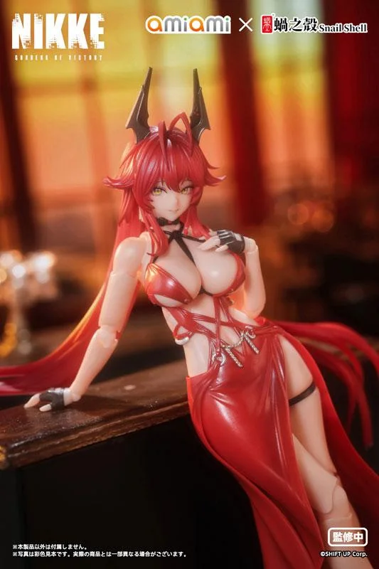 Amiami×蜗之壳《胜利女神：妮姬》小红帽-荒谬红模型 预计2027年6月贩售