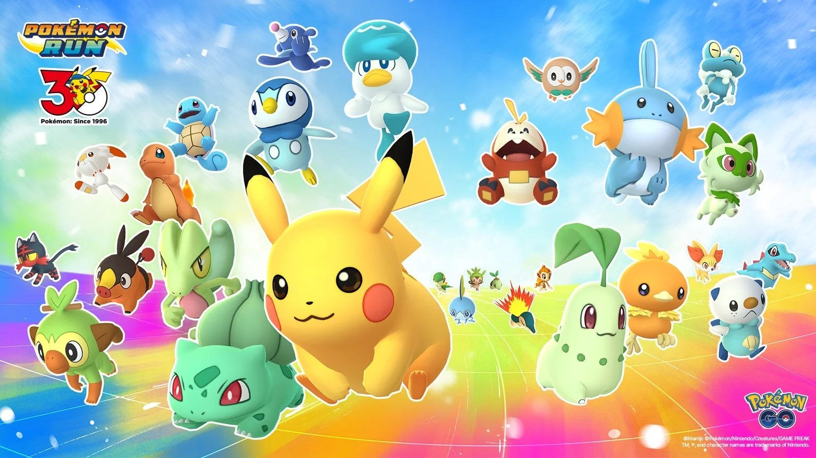 《Pokemon GO》预告「Pokémon RUN 30」活动将于台中、高雄以及新北大都会公园登场