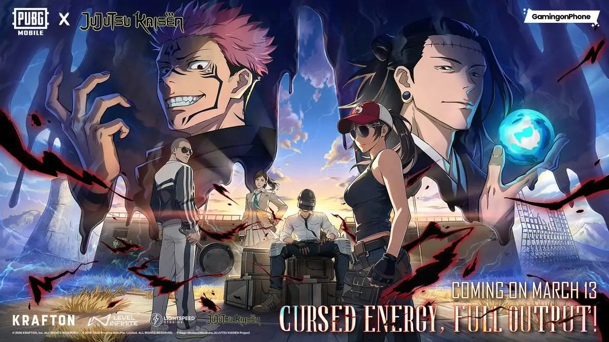 PUBG Mobile与咒术回战合作，推出“赏金之路”和“幸运转盘”活动