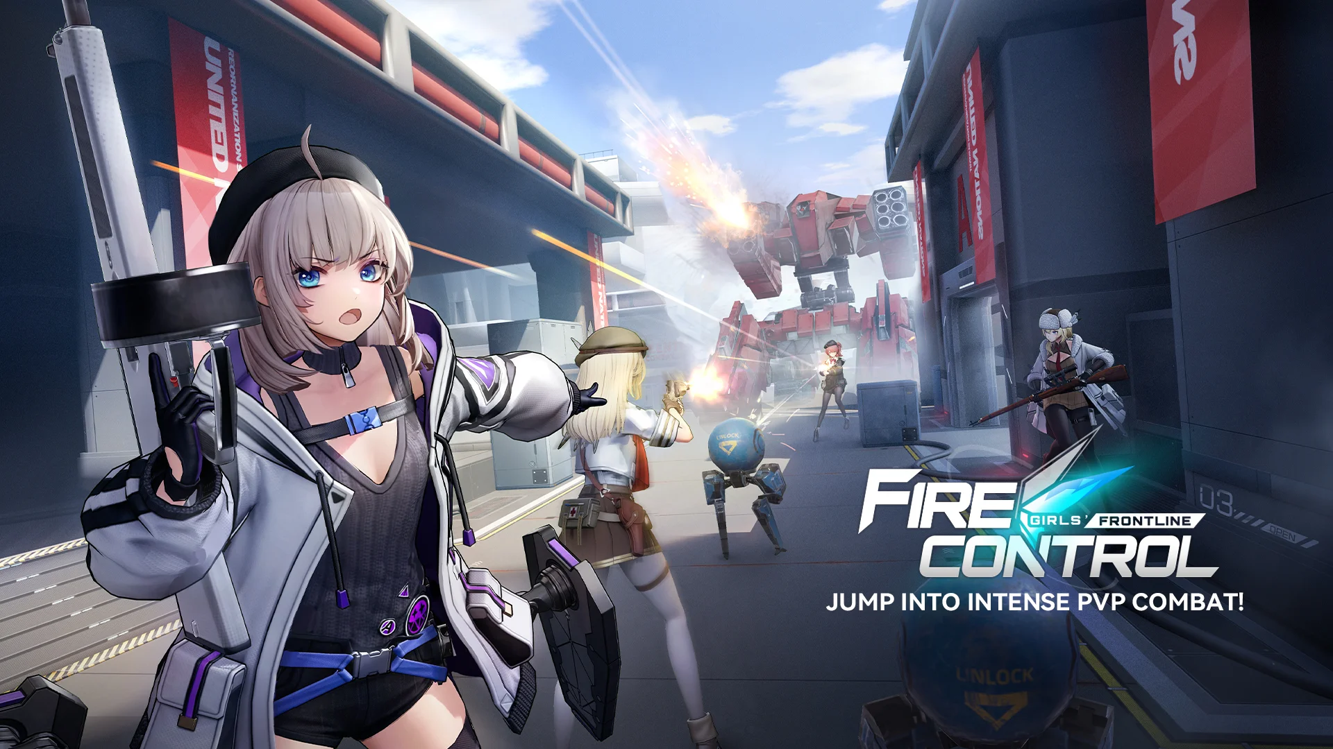 《少女前线》世界观TPS《少女前线：火力控制》宣布将于 8/26 终止服务