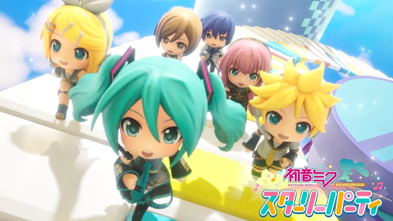 初音未来黏土人推出新游戏《初音未来 星光派对》最多支援6人同乐