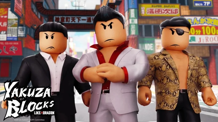 《如龙》官方认证 Roblox 游戏《如龙 方块》正式上线！