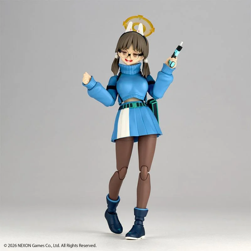 海洋堂《蔚蓝档案》萌 Revoltech 可动模型 预计2027年2月贩售