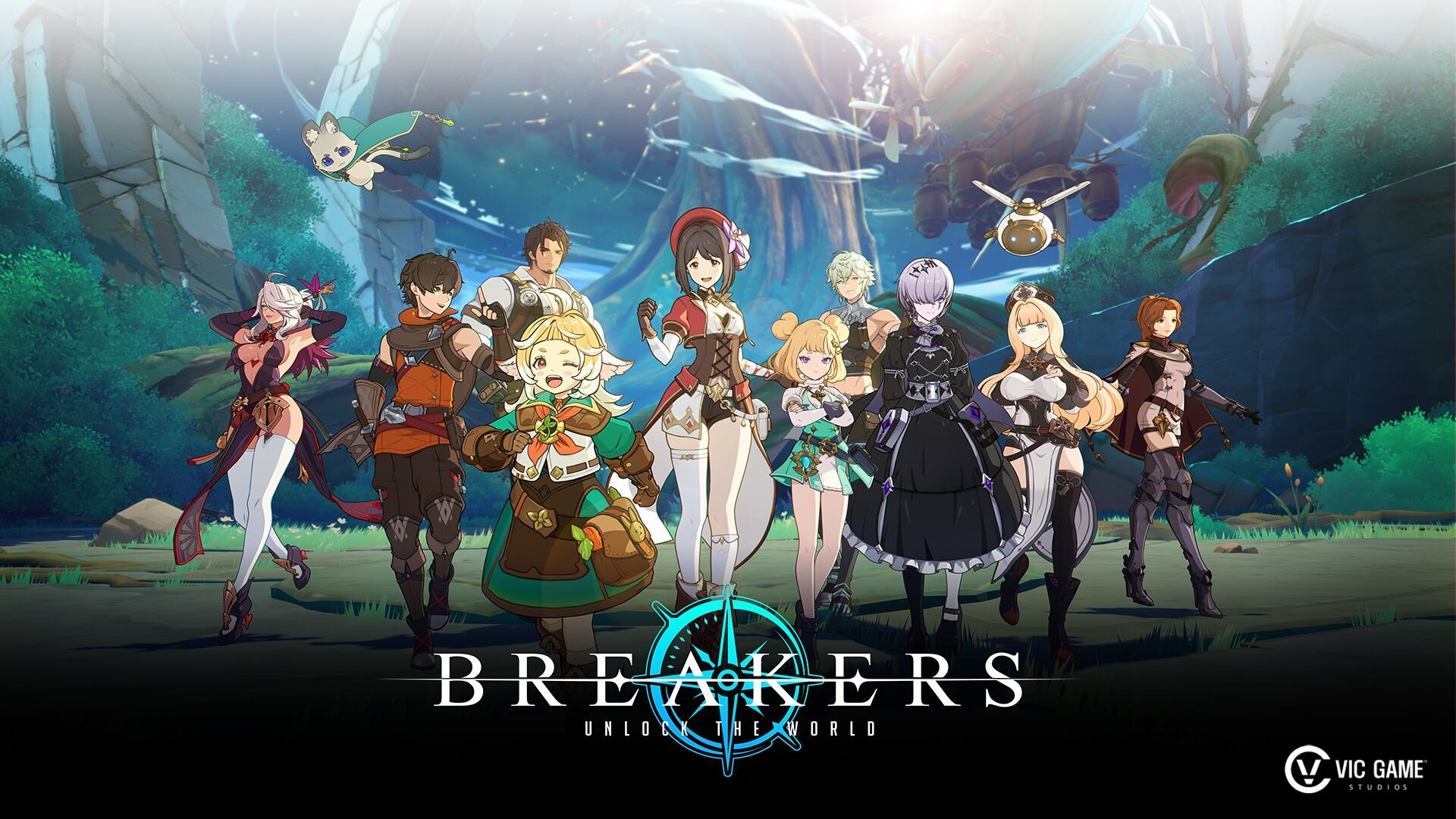 NCSOFT 以8.9 亿元策略投资VIC GAME 取得动画风格新作《BREAKERS》全球发行权