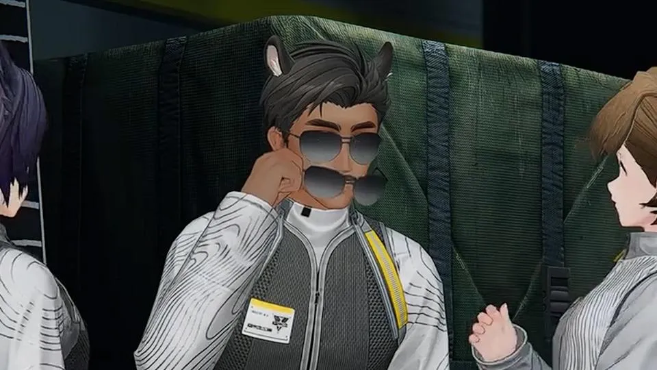 《明日方舟：终末地》「双重墨镜」让制作人辟谣：是致敬不是BUG啦