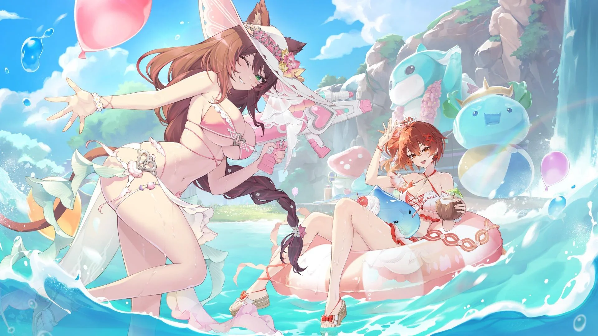 《魔御：STARDIVE》7/8迎来1.2版本「难忘的第一个夏天，SUMMERDIVE！」泳装角色登场