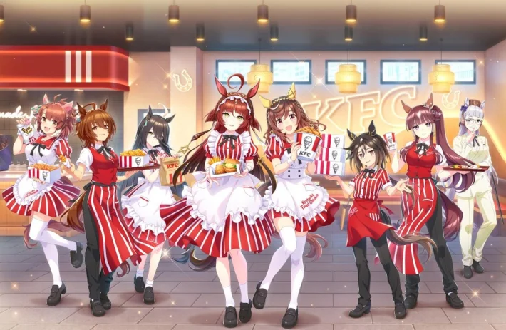 《赛马娘》日服版 × 肯德基 联名活动开始！