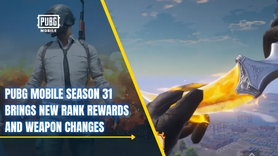 PUBG Mobile 第31赛季带来全新段位奖励、武器调整及更多内容