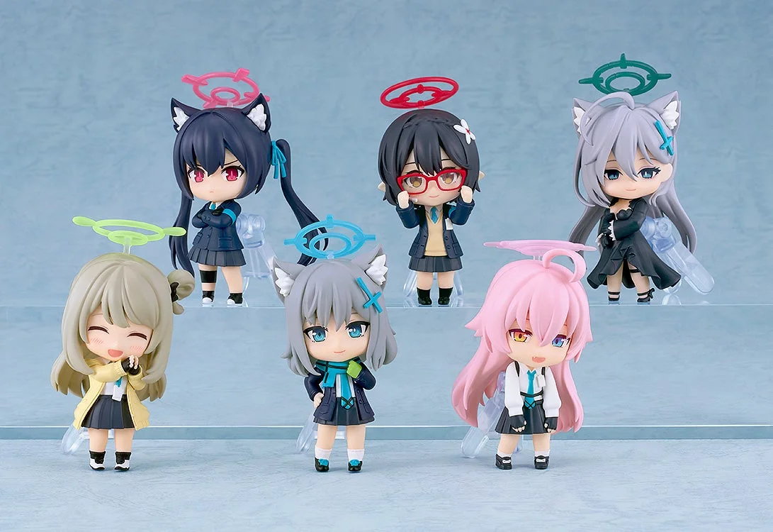 GSC《蔚蓝档案 Blue Archive》惊喜黏土人 白子/星野/野乃美/茜香/绫音/白子＊TERROR（6入）BOX模型 预定2027年1月贩售