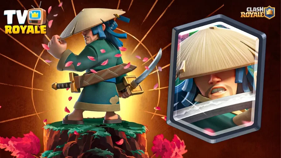 Supercell通过TV Royale揭晓了下一季《皇室战争》新传奇卡牌-浪人