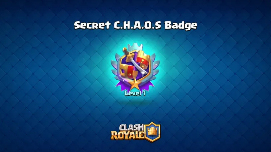 Clash Royale CHAOS秘密徽章：以下是皇室战争获取新秘密徽章方法