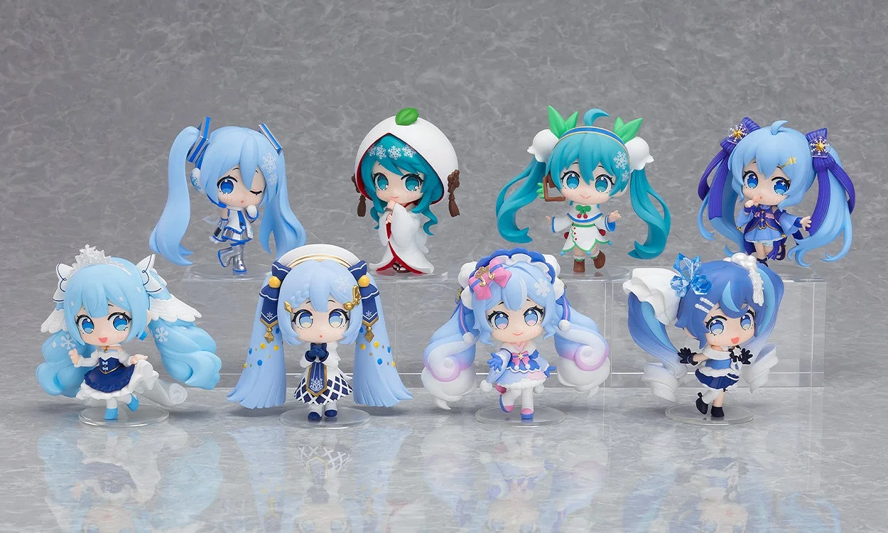 《CharacterVocal系列01初音未来》盲盒系列雪未来全明星模型收藏Vol.2（8入）BOX模型 预定2027年2月贩售