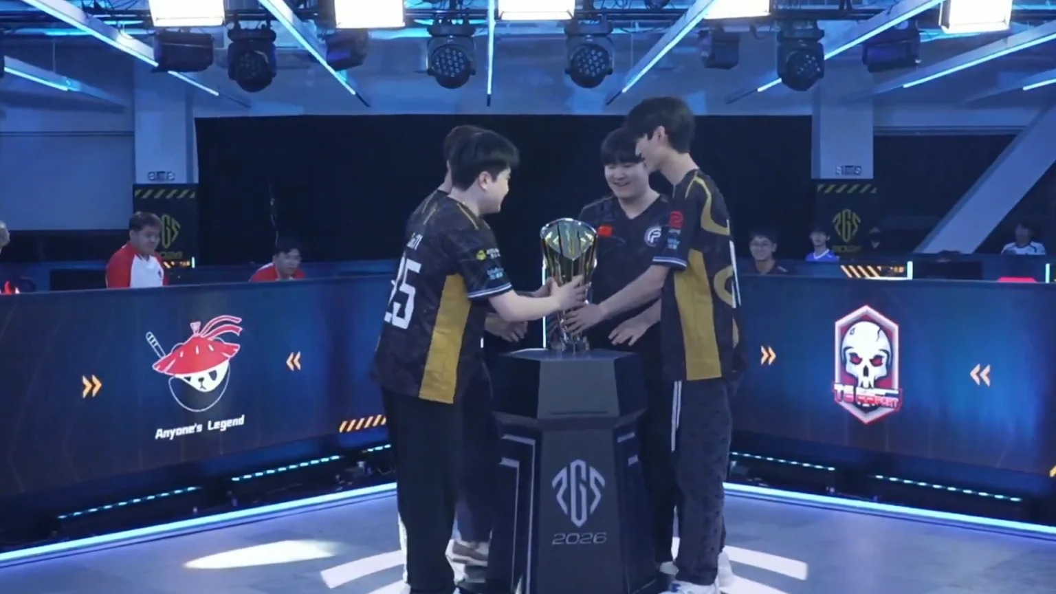 中国Petrichor Road队赢得PUBG全球系列赛2026第一巡回赛第一赛季冠军