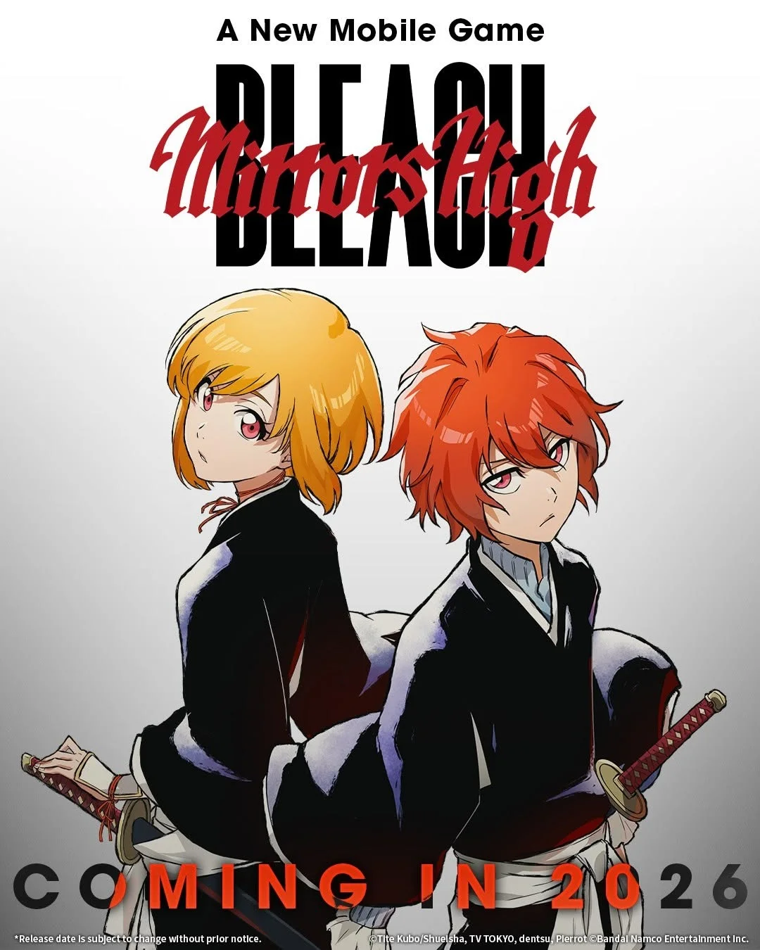 《BLEACH Mirrors High》宣布将在2026年推出 现已于GooglePlay商店开放预先注册