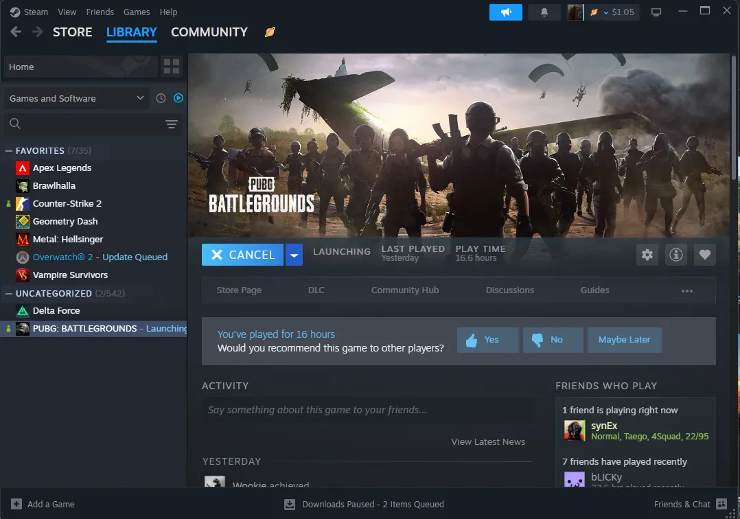 PUBG绝地求生Steam电脑版无法启动解决方法