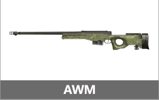 《PUBG MOBILE》狙击枪图鉴——AWM
