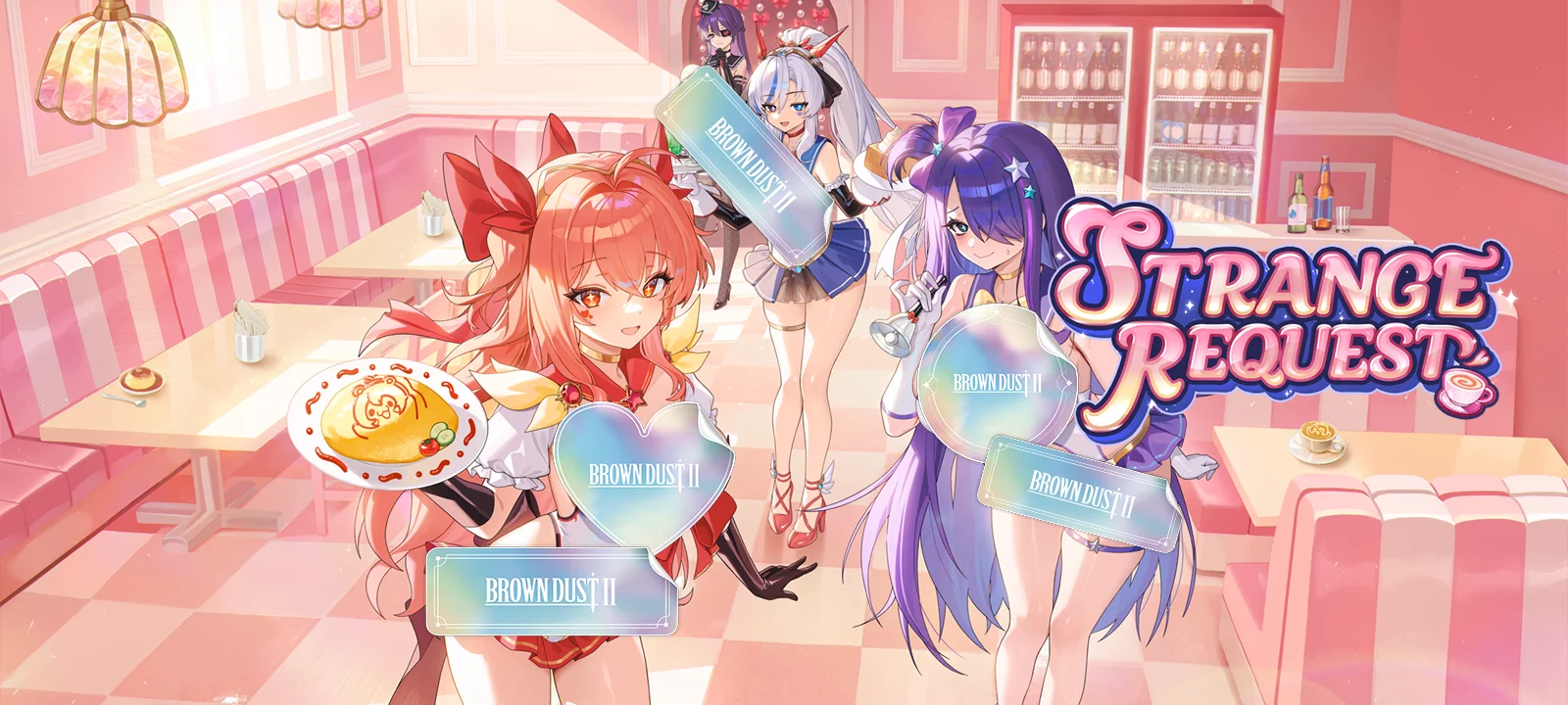 棕色尘埃2赛季活动「Strange Request」将更新 奇迹紫罗兰帕莱特登场