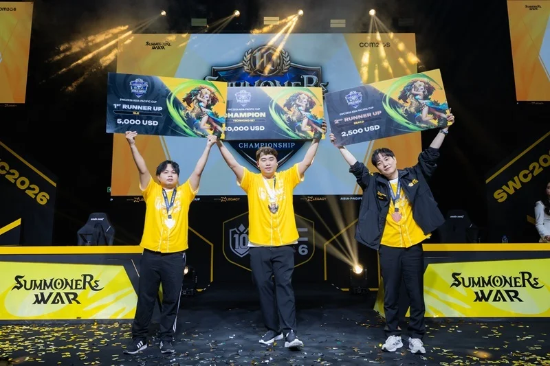 《魔灵召唤》SWC2026亚洲区决赛圆满落幕「YEONHONG-187」勇夺冠军、晋级世界总决赛