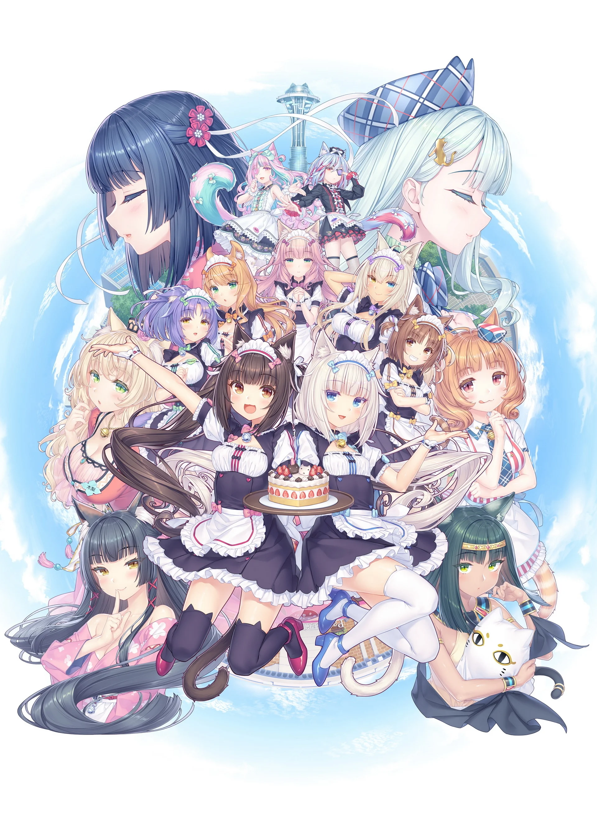 系列新作《猫娘乐园 世界连结》PC版确定9月底登陆Steam平台