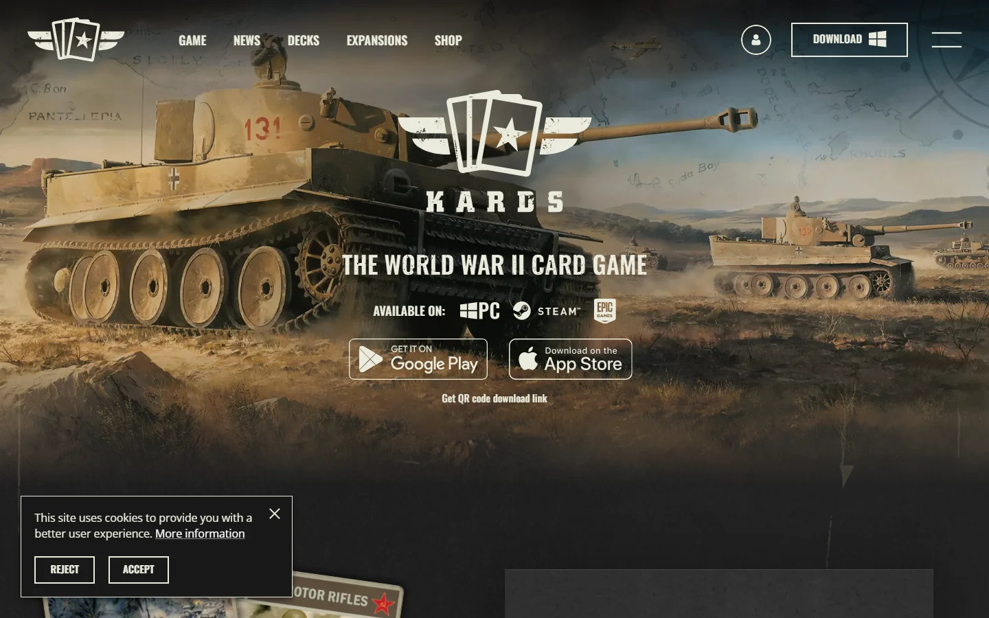 KARDS二战卡牌最新版官网下载入口-KARDS二战卡牌最新版官方正版下载入口