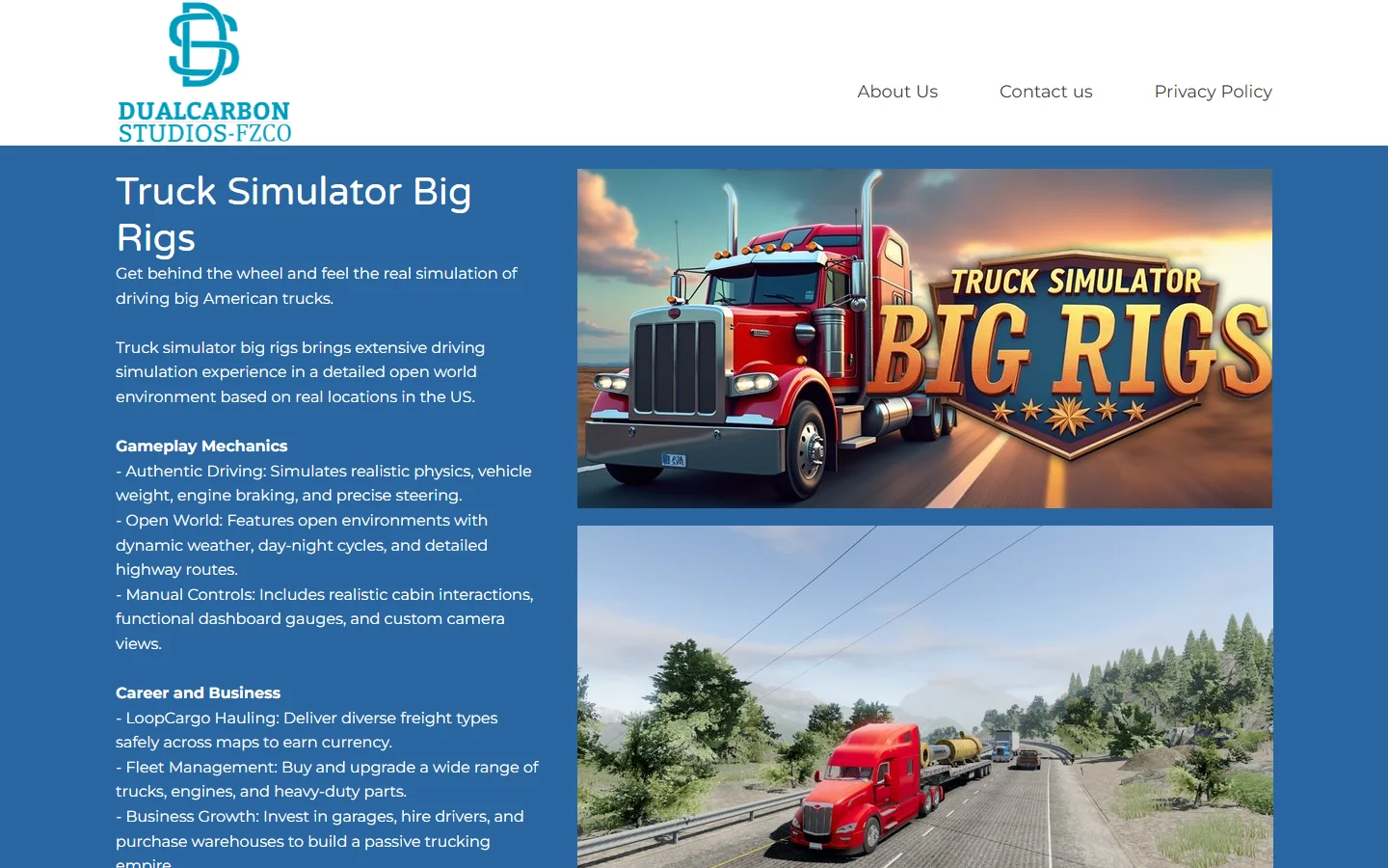 Truck Simulator Big Rigs官方版下载入口-Truck Simulator Big Rigs官方网站下载入口