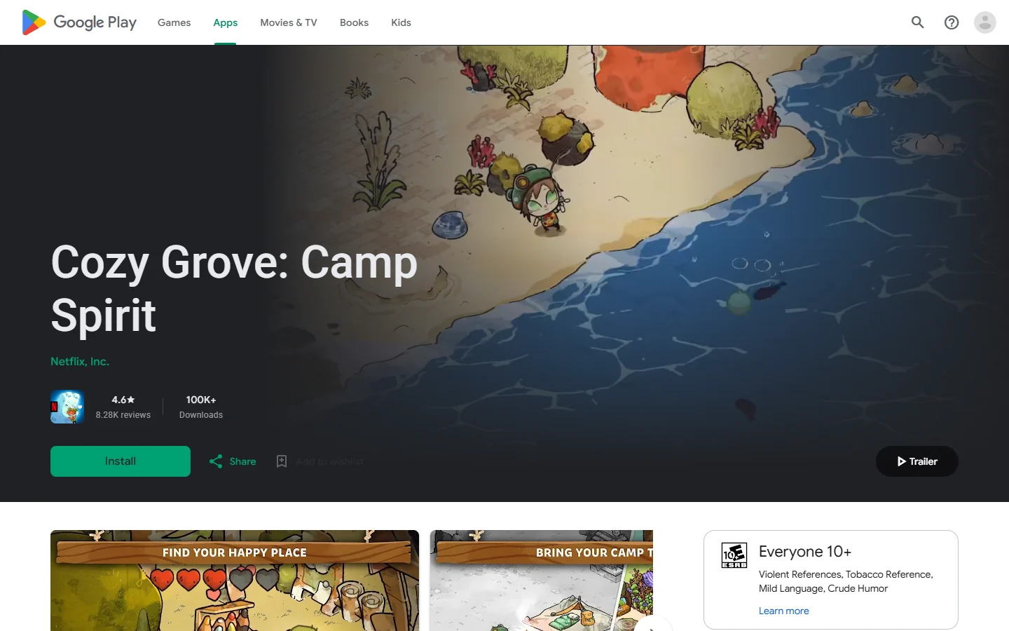 Cozy Grove: Camp Spirit官网下载入口-Cozy Grove: Camp Spirit官方正版下载入口